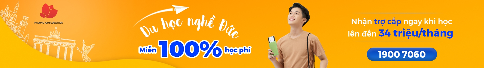DU HỌC NGHỀ ĐỨC, MIỄN HỌC PHÍ